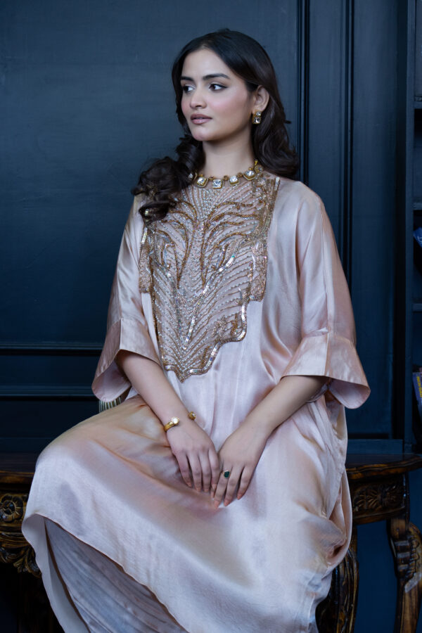 Maharani Choga Set – Peach