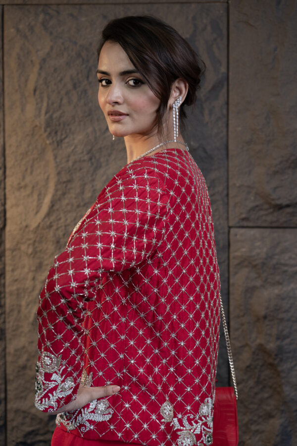 Sparkle Jacket Drape Set