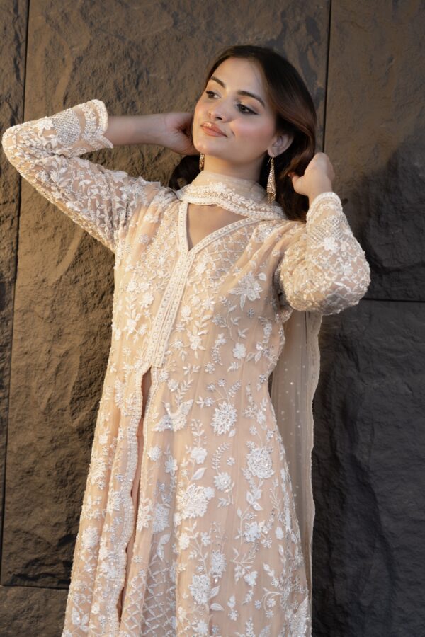 Pankh – High-Low Asymmetrical Suit