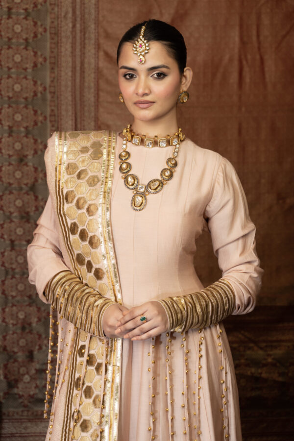 Rasme Anarkali – Pure Monga Silk