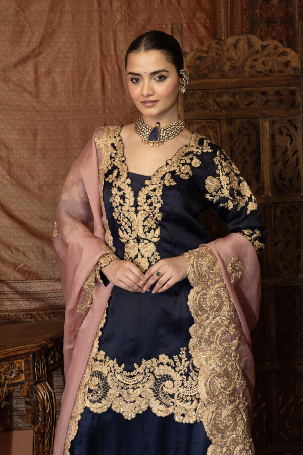 Zareen Sharara Set – Pure Silk Organza